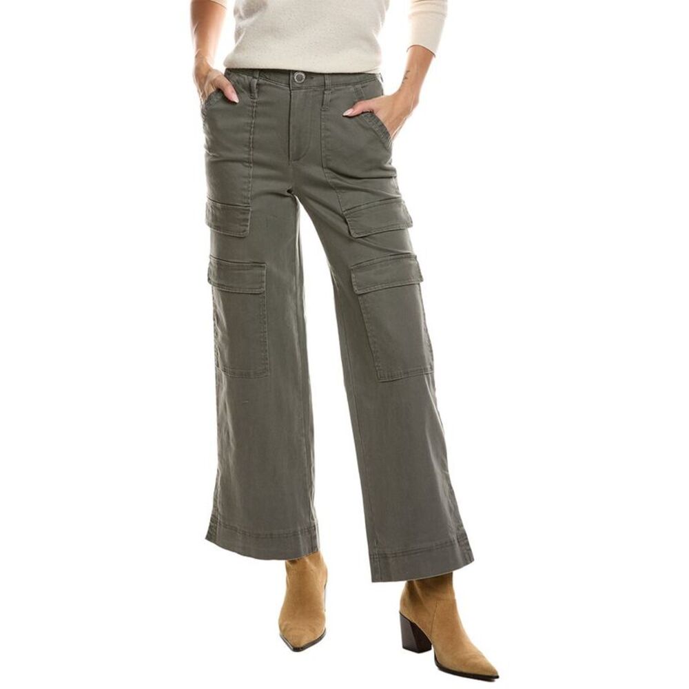Wit & Wisdom Womens Utility Wide Leg Pant